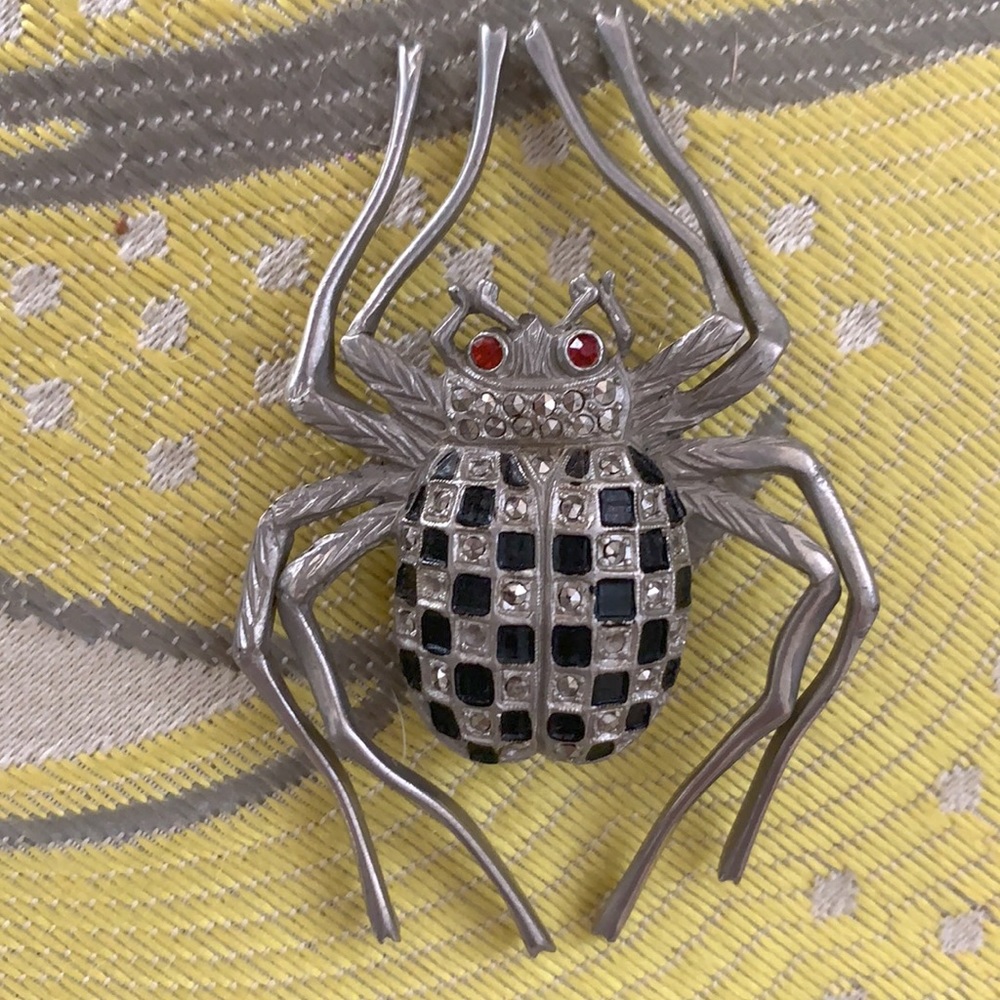 Vintage Spider Brooch
